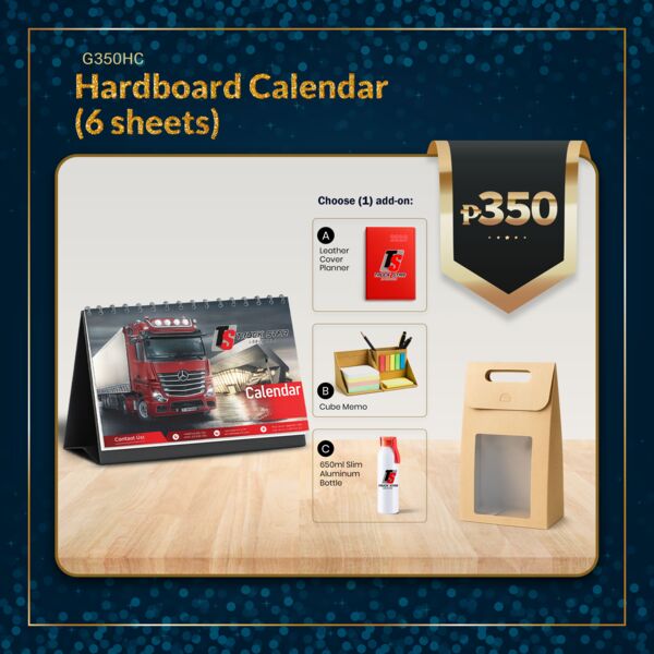 Hardboard Calendar (6 sheets) Bundle Thumbnail