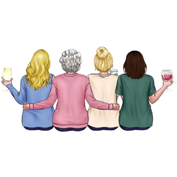 Mother's Day, Mom and Kid Clipart - MVB-7 Thumbnail