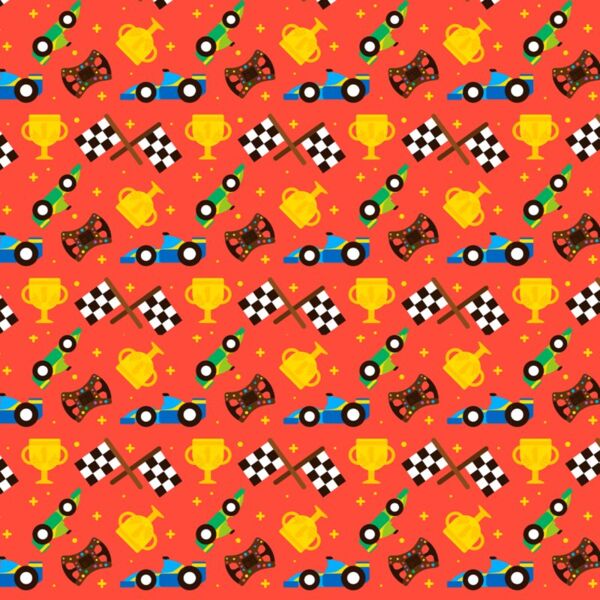 Full Background - Boy Design - Racer -  KB 01 Thumbnail