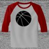 Raglan 3/4 Roundneck Shirt (Gray Body) Thumbnail
