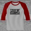 Raglan 3/4 Roundneck Shirt (Gray Body) Thumbnail