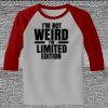 Raglan 3/4 Roundneck Shirt (Gray Body) Thumbnail