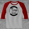 Raglan 3/4 Roundneck Shirt (Gray Body) Thumbnail