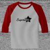 Raglan 3/4 Roundneck Shirt (Gray Body) Thumbnail
