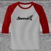 Raglan 3/4 Roundneck Shirt (Gray Body) Thumbnail
