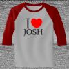 Raglan 3/4 Roundneck Shirt (Gray Body) Thumbnail