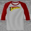 Raglan 3/4 Roundneck Shirt (Gray Body) Thumbnail