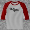 Raglan 3/4 Roundneck Shirt (Gray Body) Thumbnail