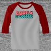 Raglan 3/4 Roundneck Shirt (Gray Body) Thumbnail