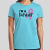 Premium Cotton CVC Roundneck T-shirt (Ladies) Thumbnail